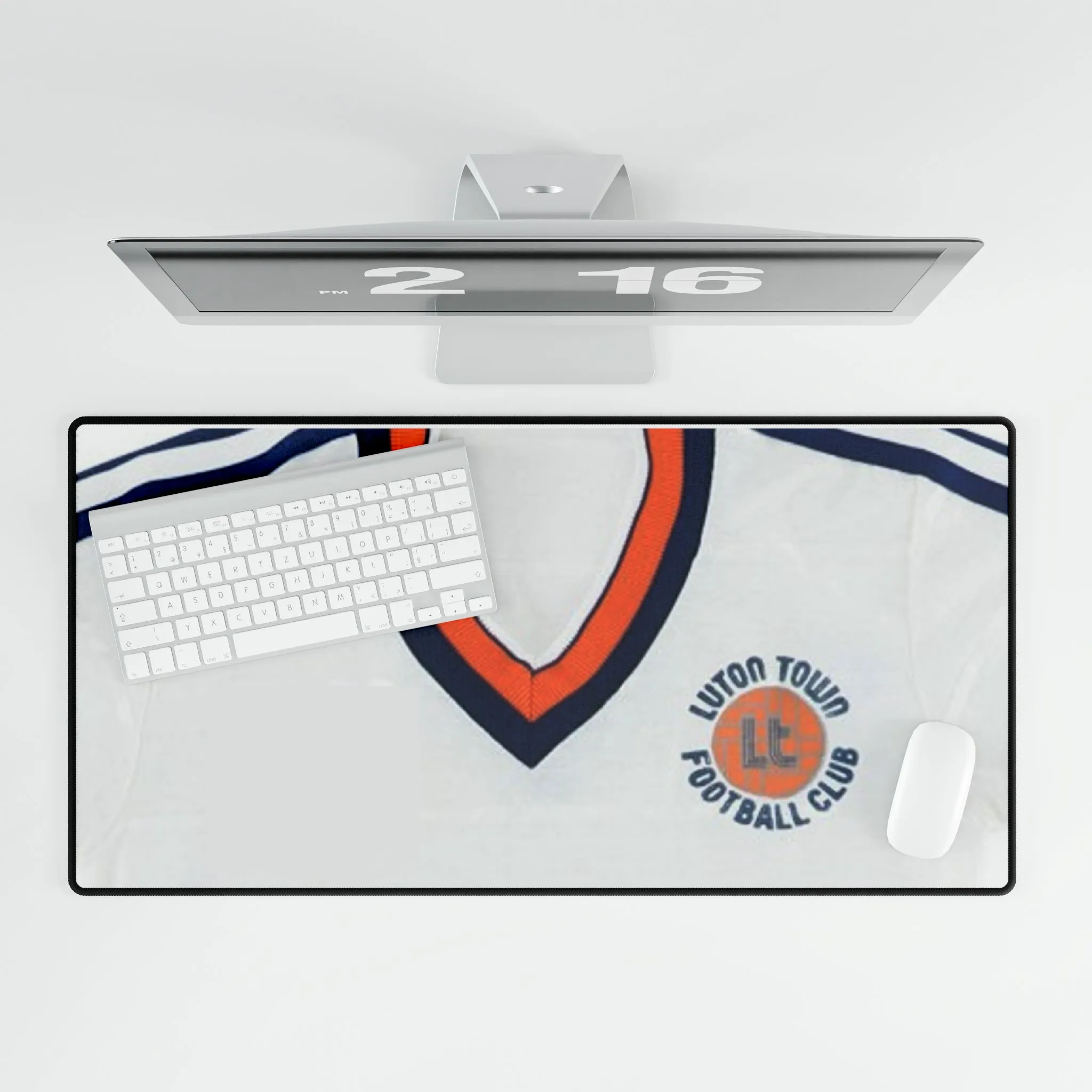 Luton Retro Home 86/87 Kit - Desk Mat