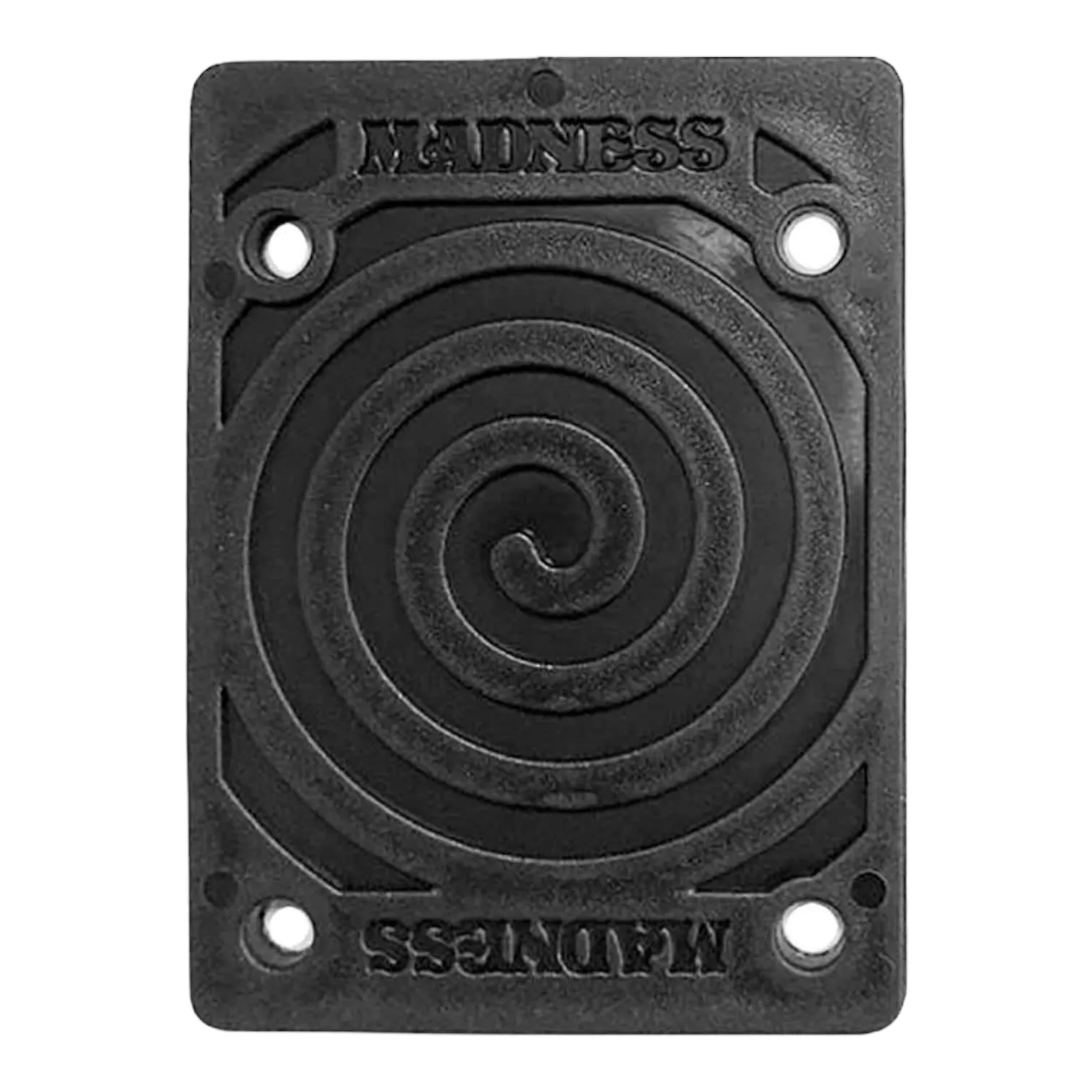 Madness 1/8" Soft Shock Treatment Risers Black