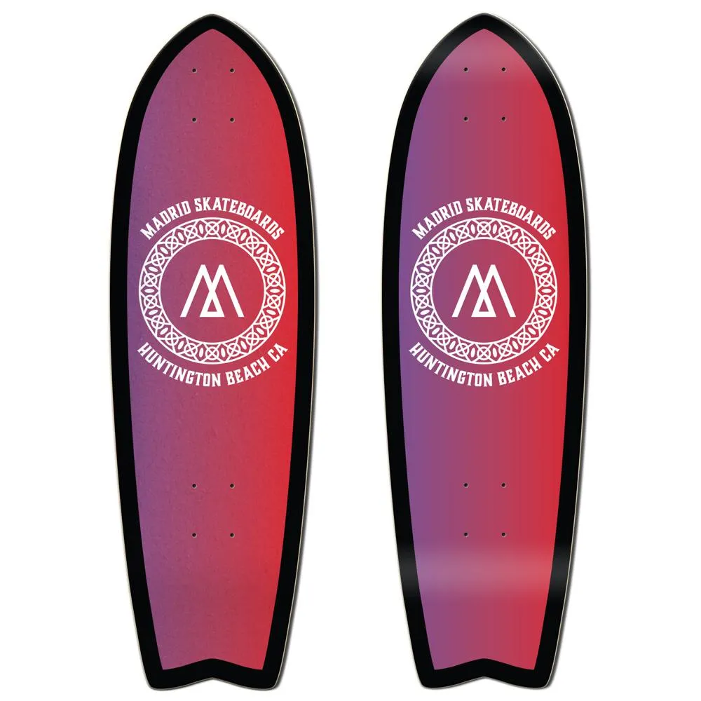 Madrid Fish 29" Gradient Cruiser Longboard