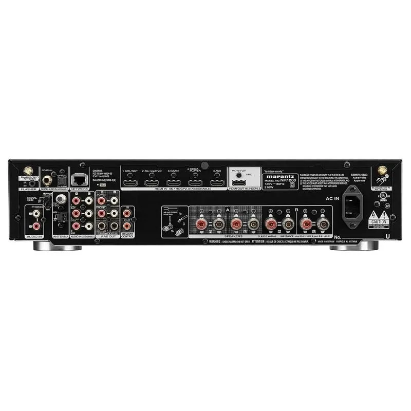 Marantz NR 1200 2 Ch. Network Stereo Receiver - 5 HDMI Inputs | HEOS