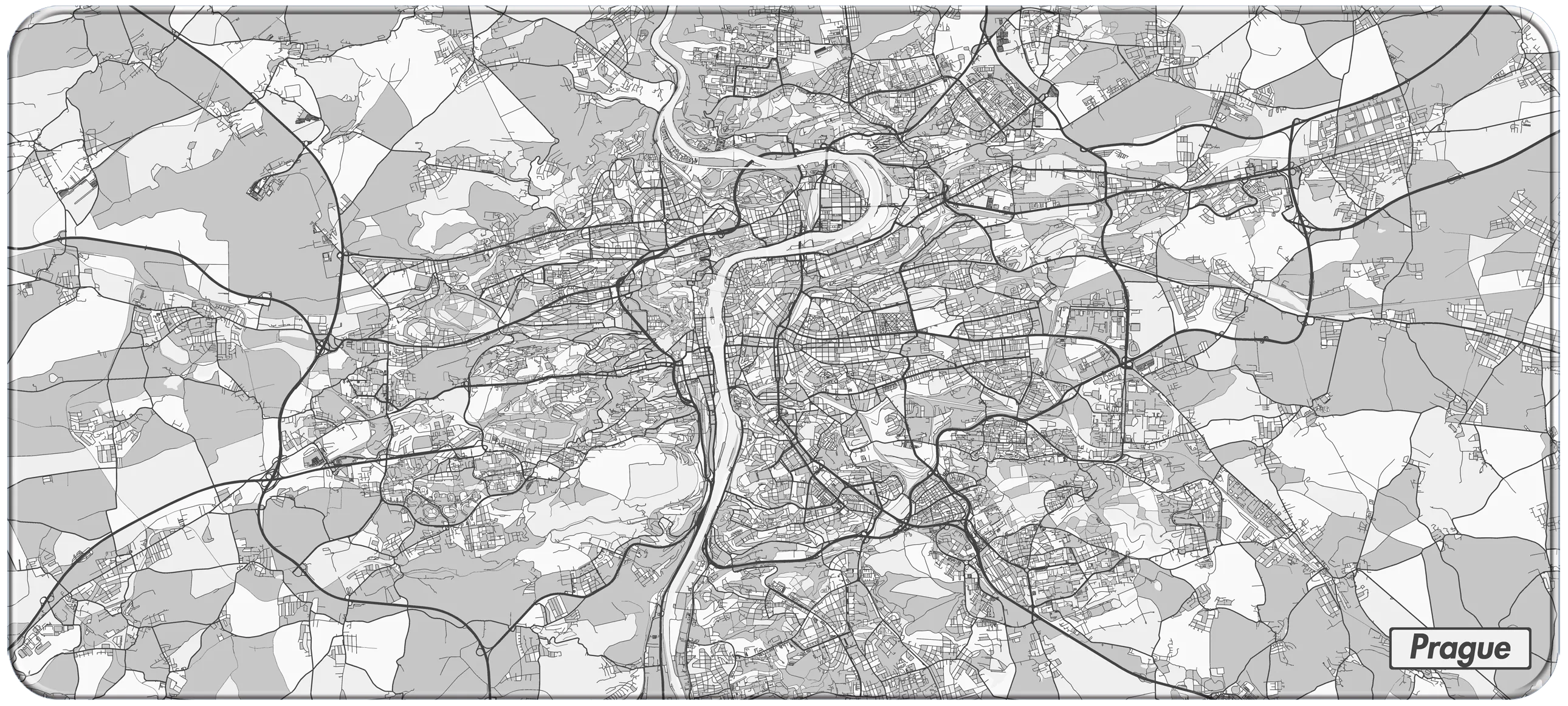 NANAMI DESIGN City Map Desk Mats Gen.2