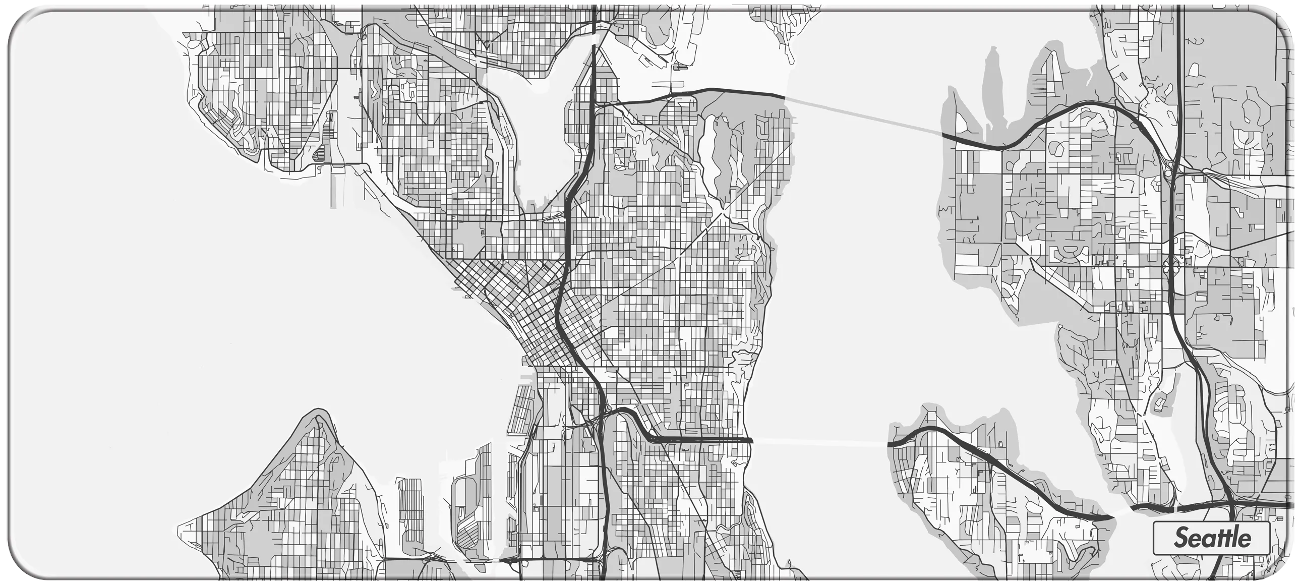 NANAMI DESIGN City Map Desk Mats Gen.2