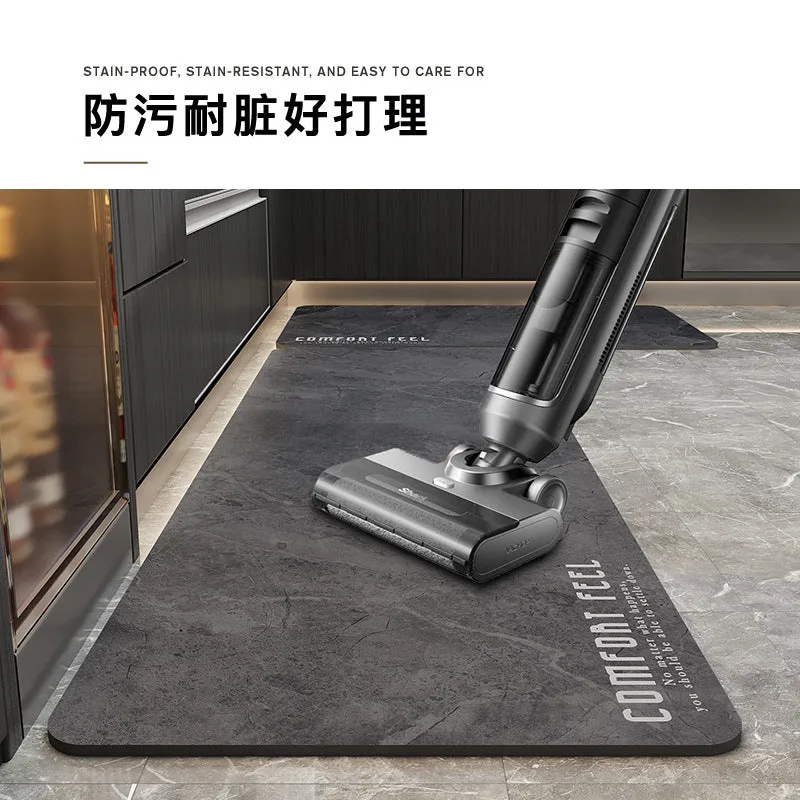 Non-Slip and Washable Rubber Kitchen Mat-(5851)(SA2553-12)5851 Feel Comfort