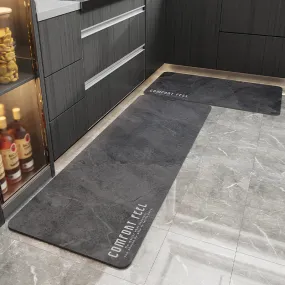 Non-Slip and Washable Rubber Kitchen Mat-(5851)(SA2553-12)5851 Feel Comfort