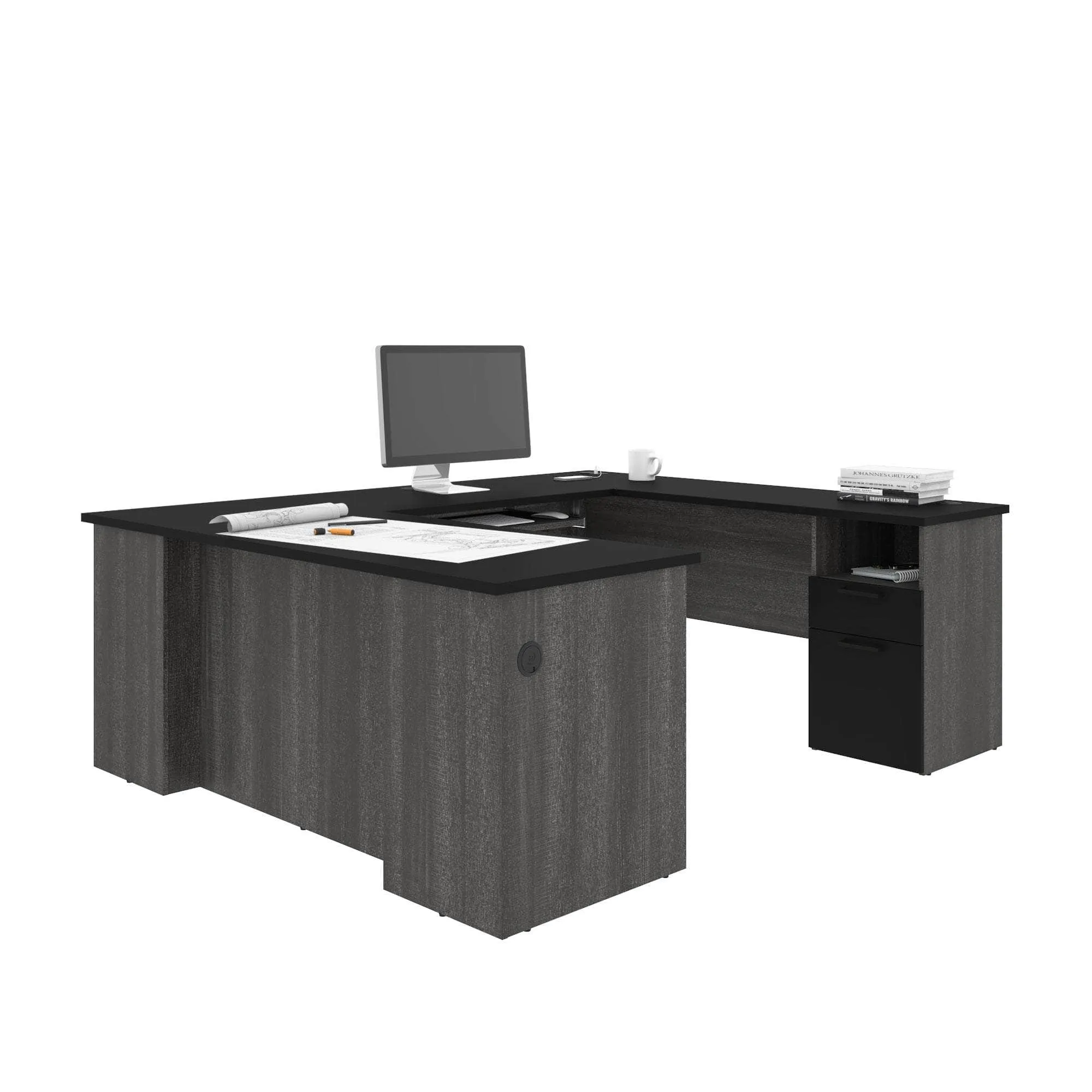 Norma 71W U Or L-Shaped Desk - Available in 2 Colours