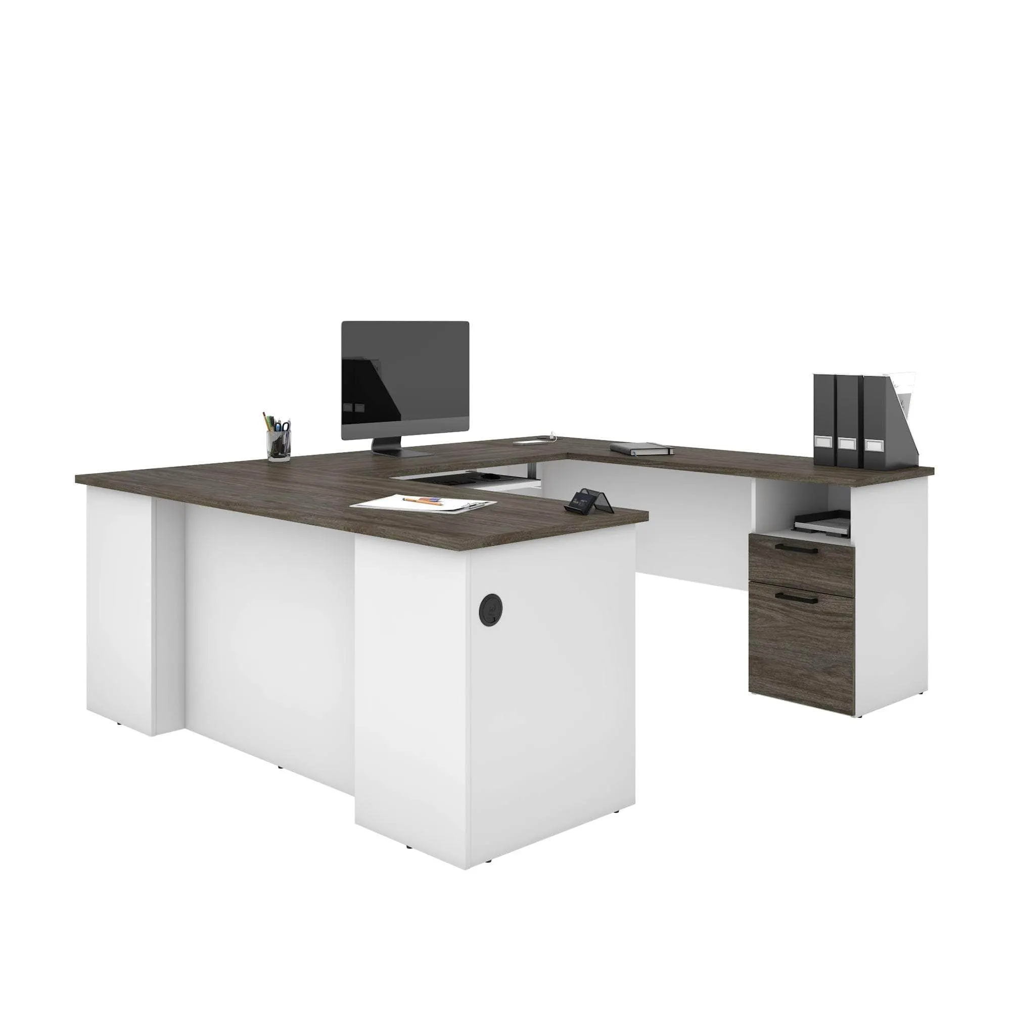 Norma 71W U Or L-Shaped Desk - Available in 2 Colours