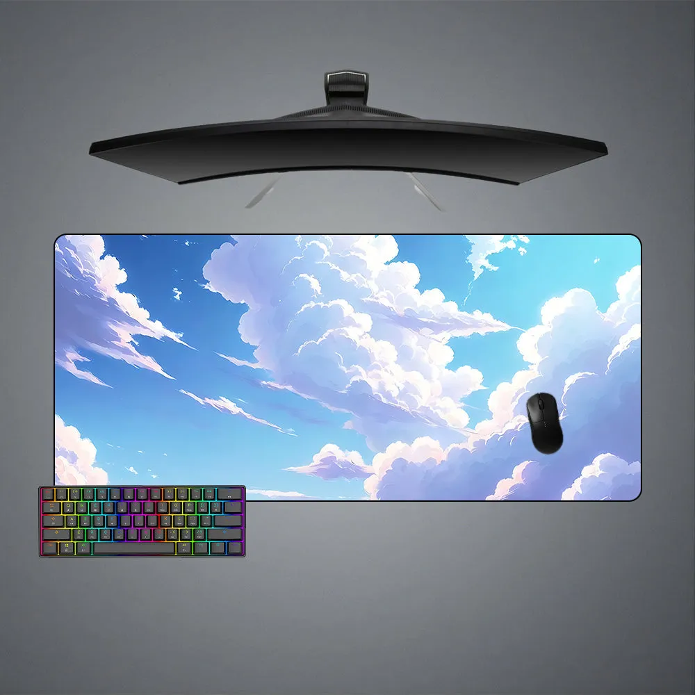 Nysekai "Anime Cloudy Sky Design M-XXL Size Gaming Mouse Pad'' Computer Desk Mat