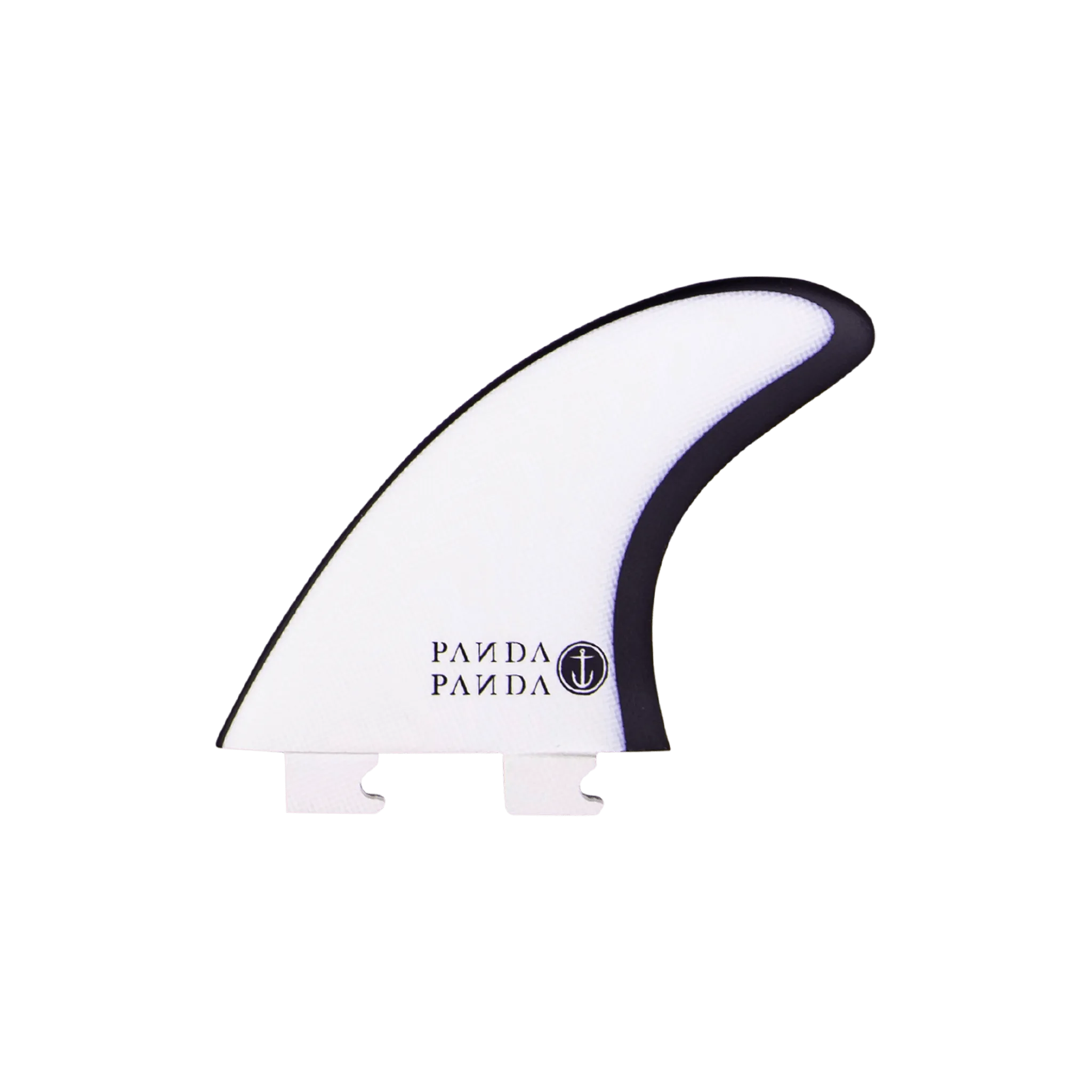 Panda 5 Fin - Black/White - Snap In