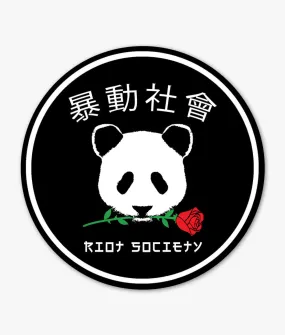 Panda Rose Sticker