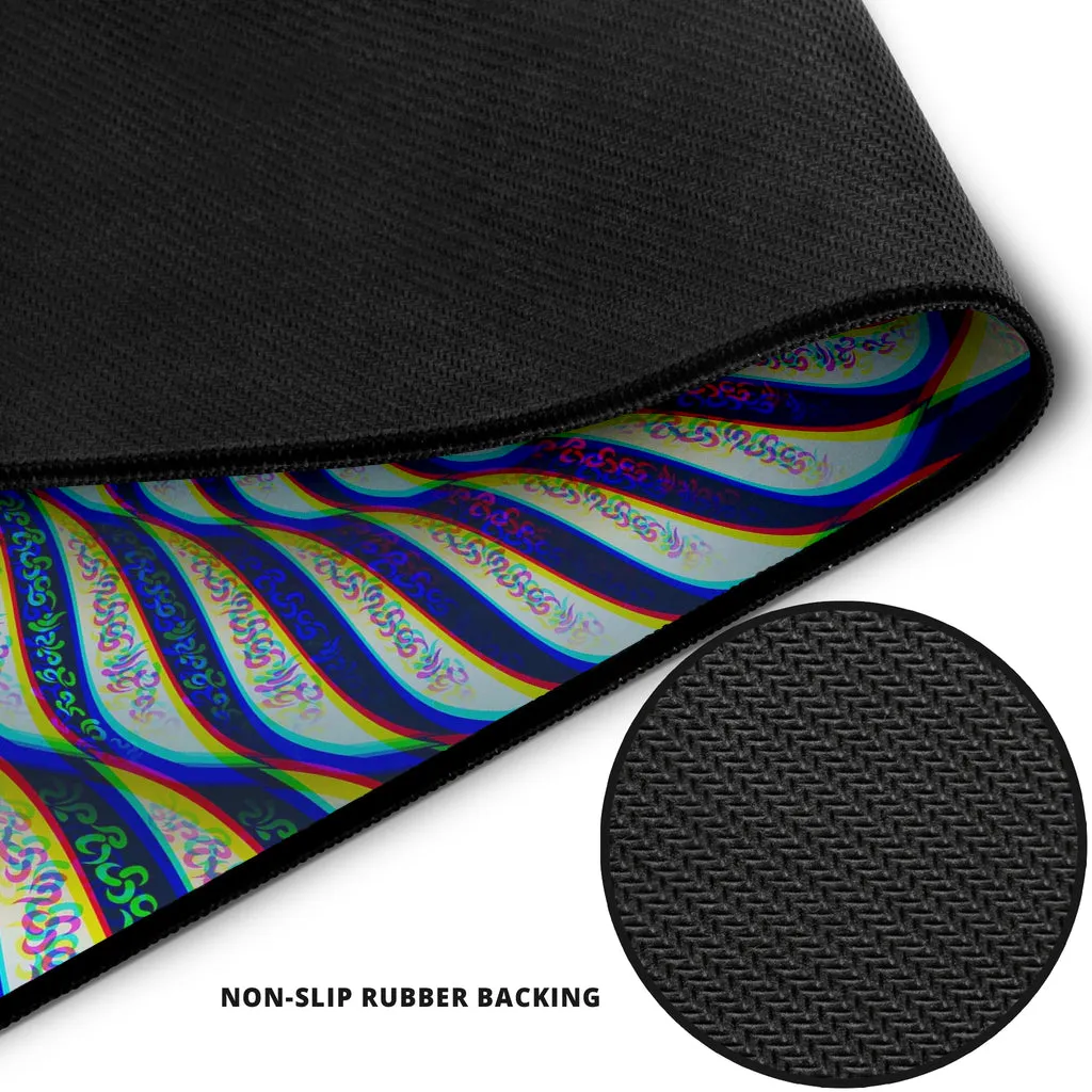 Phonetic Vortex Mouse Mat