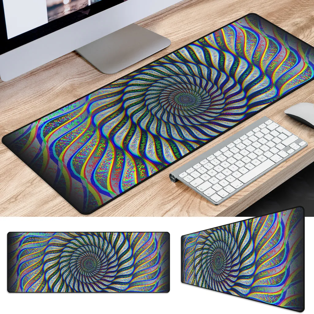 Phonetic Vortex Mouse Mat