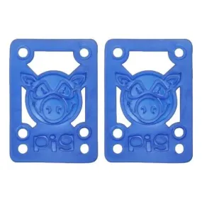 PIG PILES 1/8" HARD RISERS BLUE