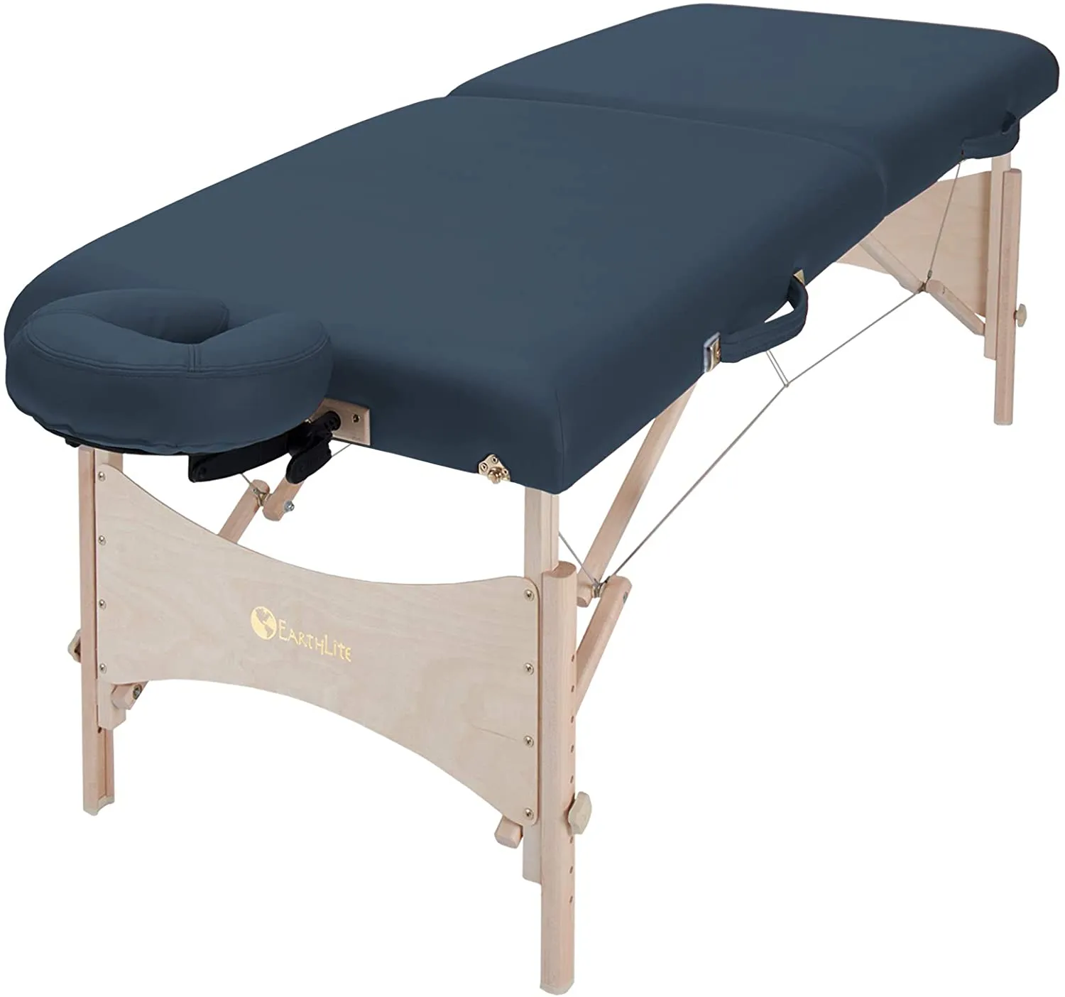 Portable Massage Table, Eco-Friendly Hard Maple Design, Superior Comfort, Face Cradle and Carry Case 30x73 Inches