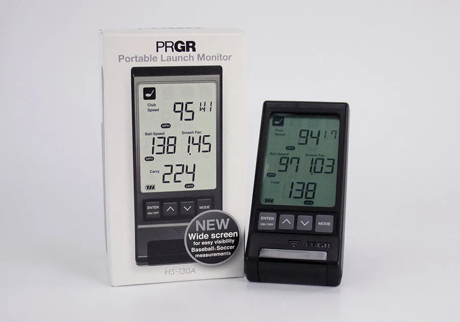 PRGR Black Pocket Golf Launch Monitor