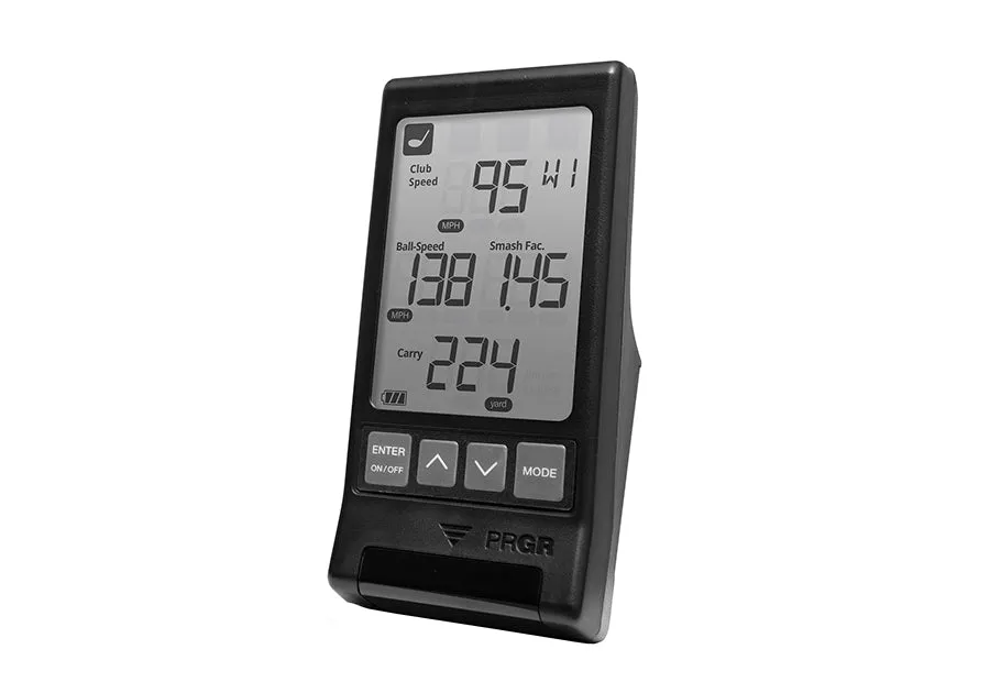 PRGR Black Pocket Golf Launch Monitor