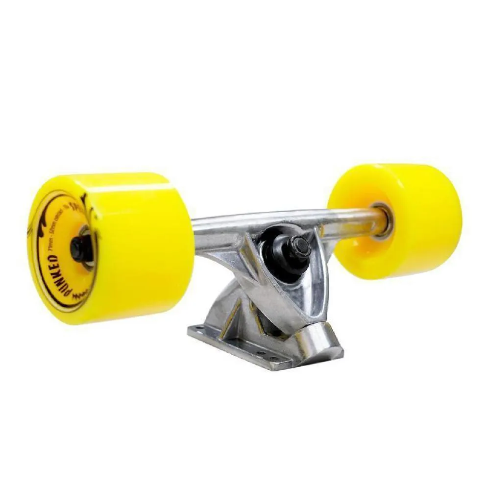 Punked Kicktail DJ Mixitup Longboard Complete