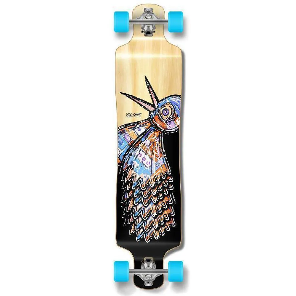 Punked Lowrider Longboard Complete - The Bird Natural