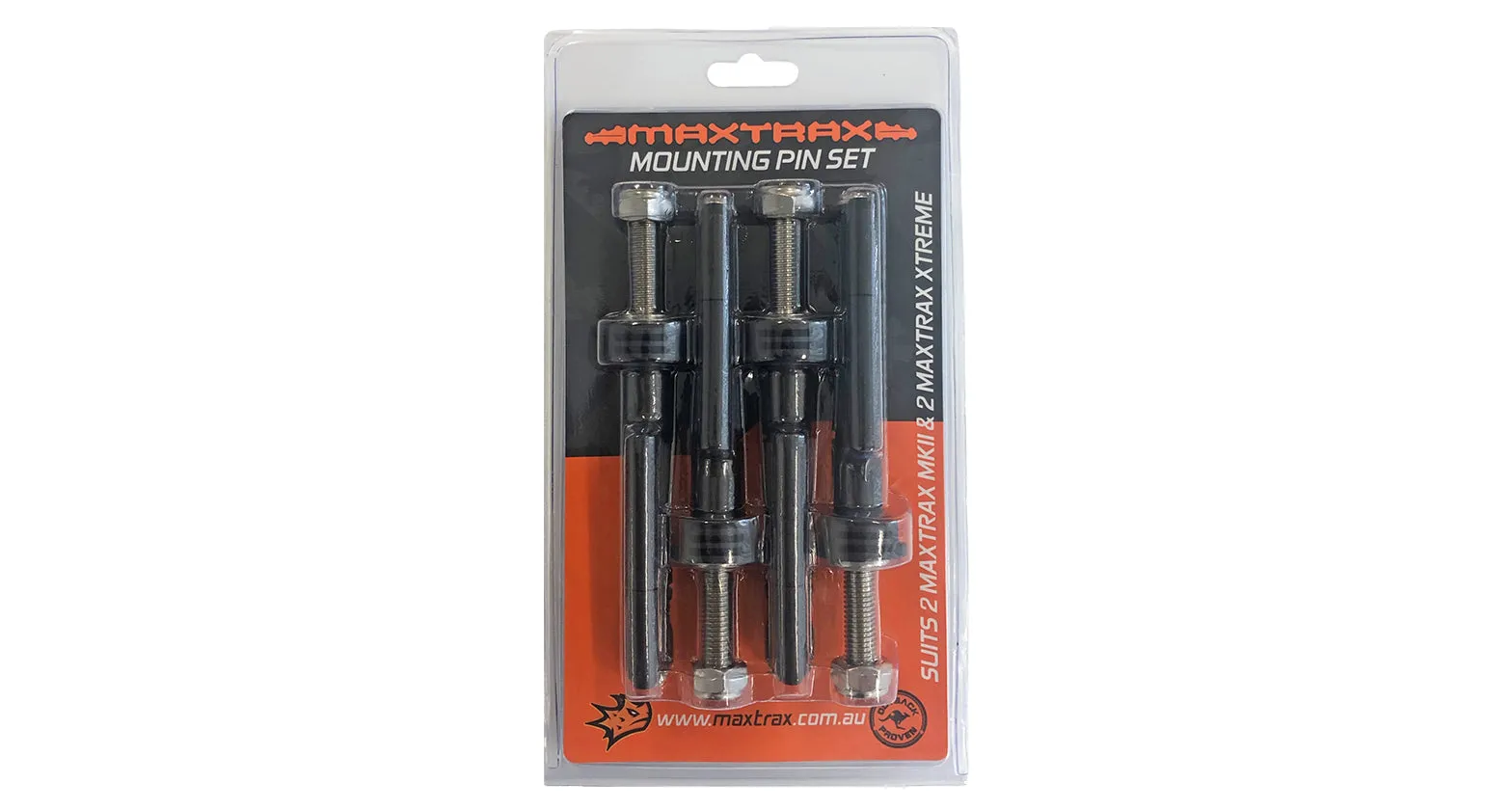 Rhino Rack Maxtrax Mounting Pin Set - MKII/ X-Series 40mm