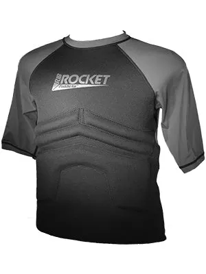 RIB ROCKET LYCRA/NEOPRENE S/S RASH GUARD