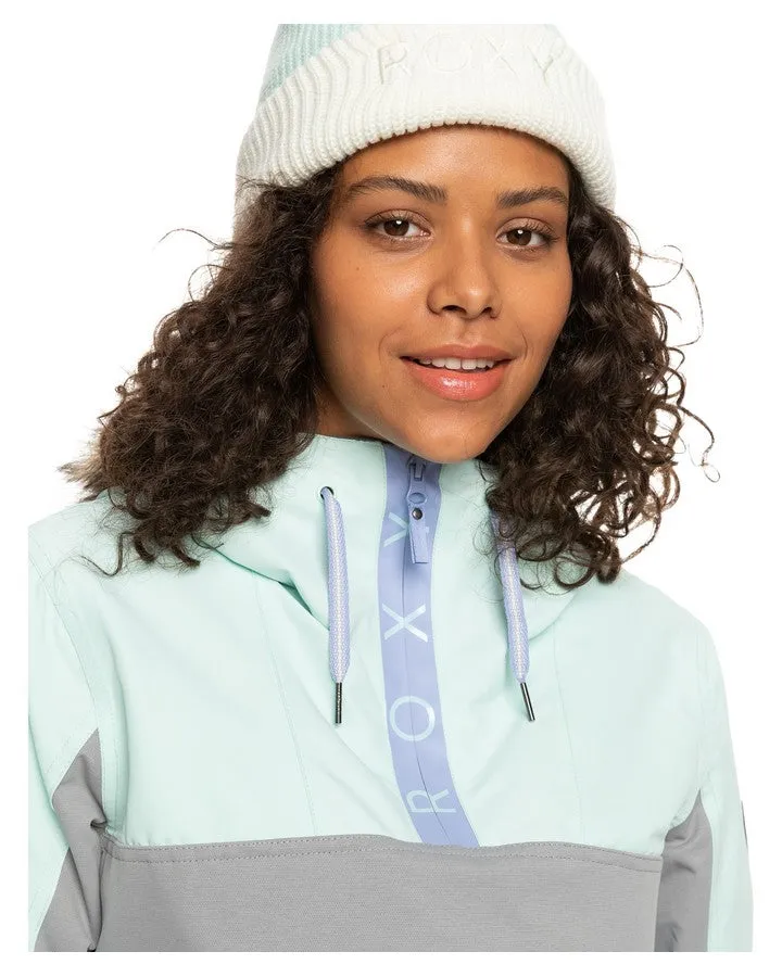 Roxy Shelter Womens Snow Jacket - Fair Aqua - 2023