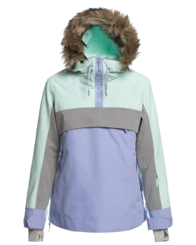 Roxy Shelter Womens Snow Jacket - Fair Aqua - 2023