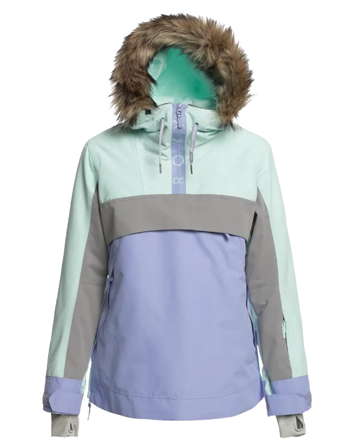 Roxy Shelter Womens Snow Jacket - Fair Aqua - 2023