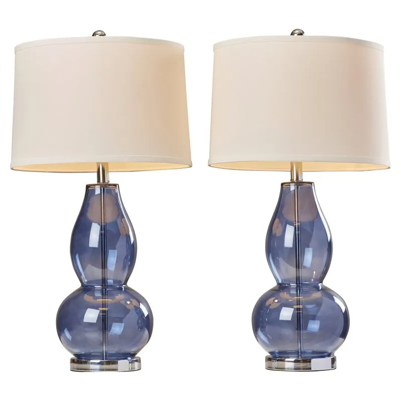 Scotland 28.5" 2 Pcs Table Lamp Set