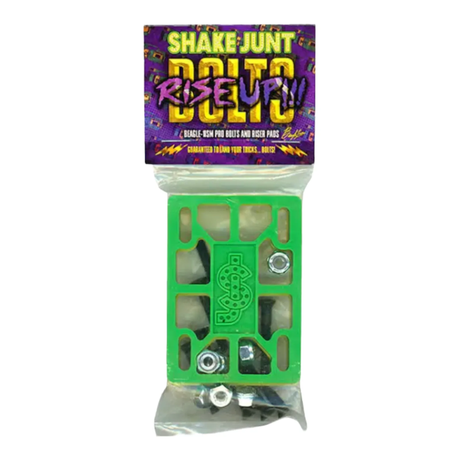 Shake Junt Beagle Rise Up 1/4" Riser Pads/Bolts Combo Set