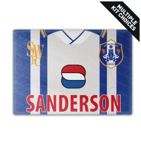 Sheffield Wednesday Retro Kit Chopping Boards