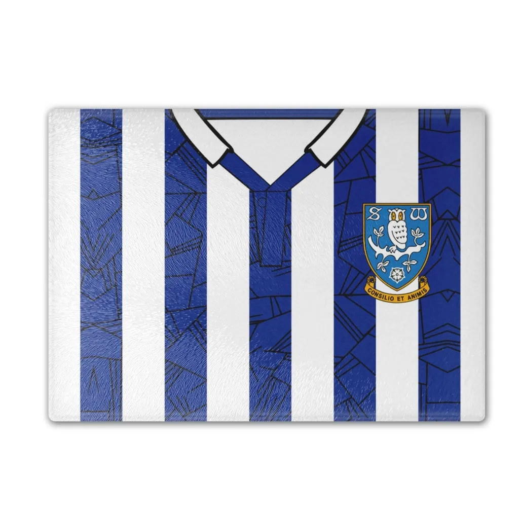 Sheffield Wednesday Retro Kit Chopping Boards