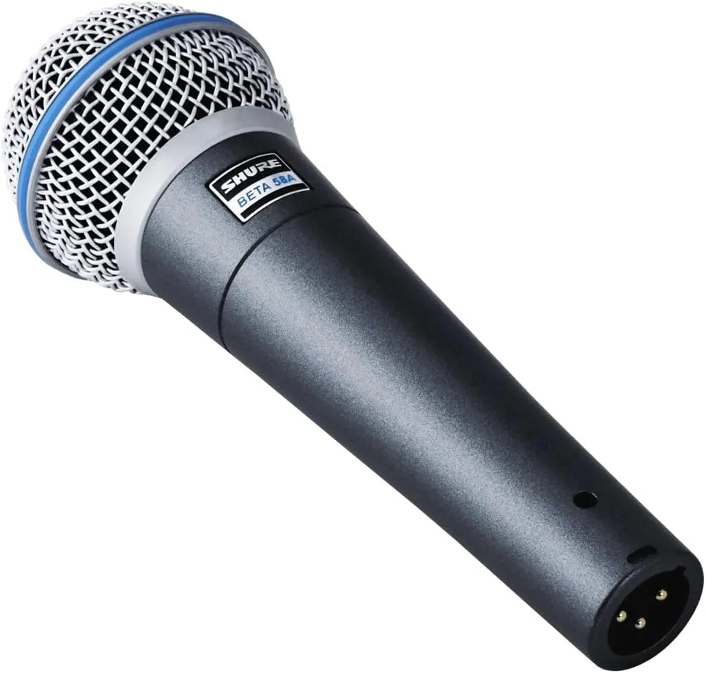 Shure Beta 58A Handheld Supercardioid Dynamic Microphone