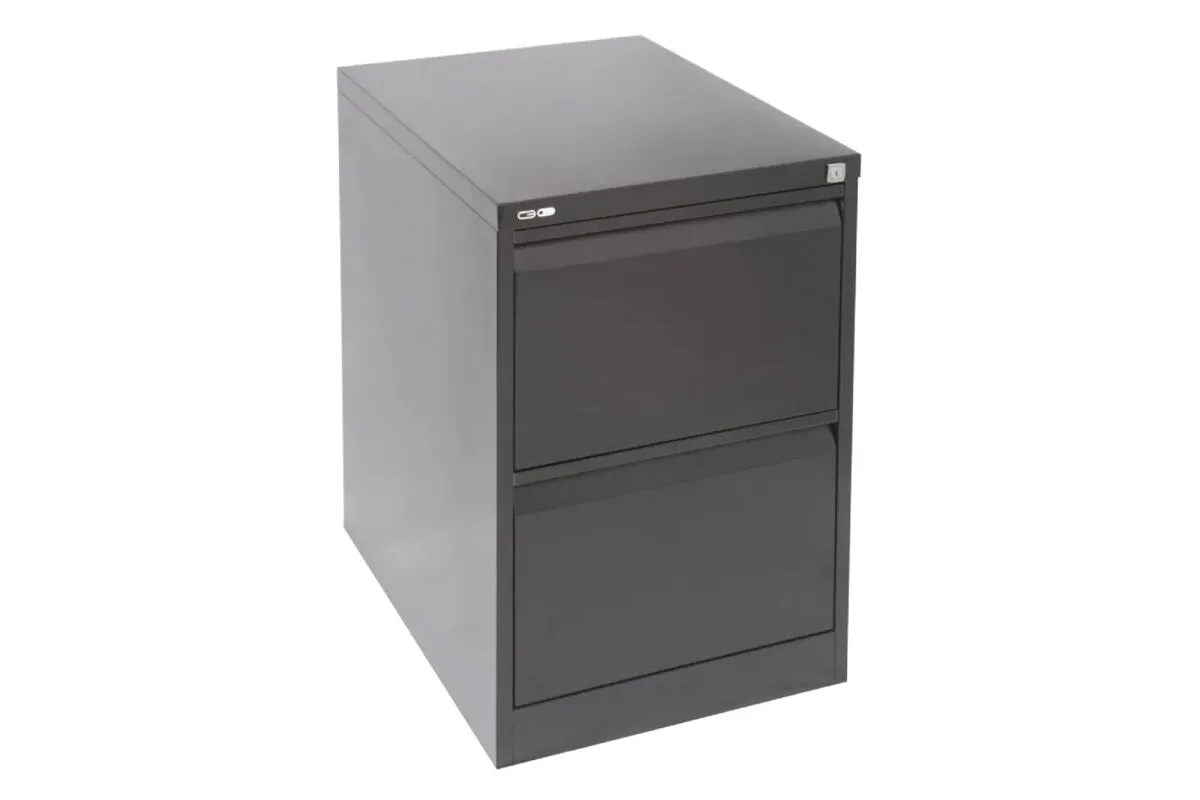 Sonic Metal 2 Drawer Filing Cabinet