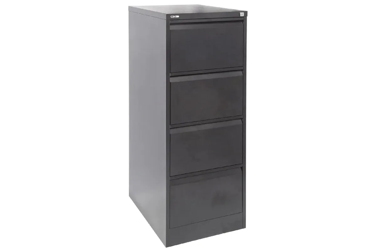 Sonic Metal 4 Drawer Filing Cabinet