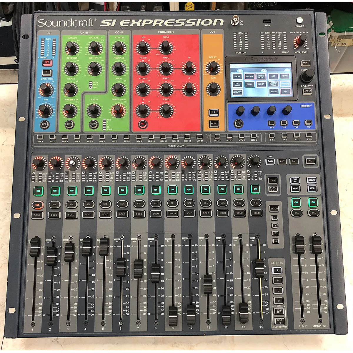 Soundcraft SI Expression 1 Digital Mixing Console with MADI Card