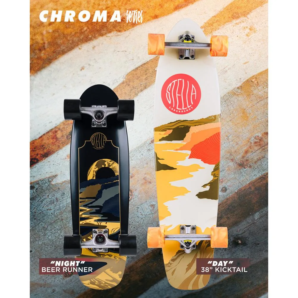 Stella Chroma Day 38" Kicktail Longboard