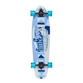 Stella Volkswagon Blue 38” Kicktail Longboard