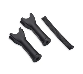 TALL HANDLEBAR RISER KIT (BLACK ANODISED)