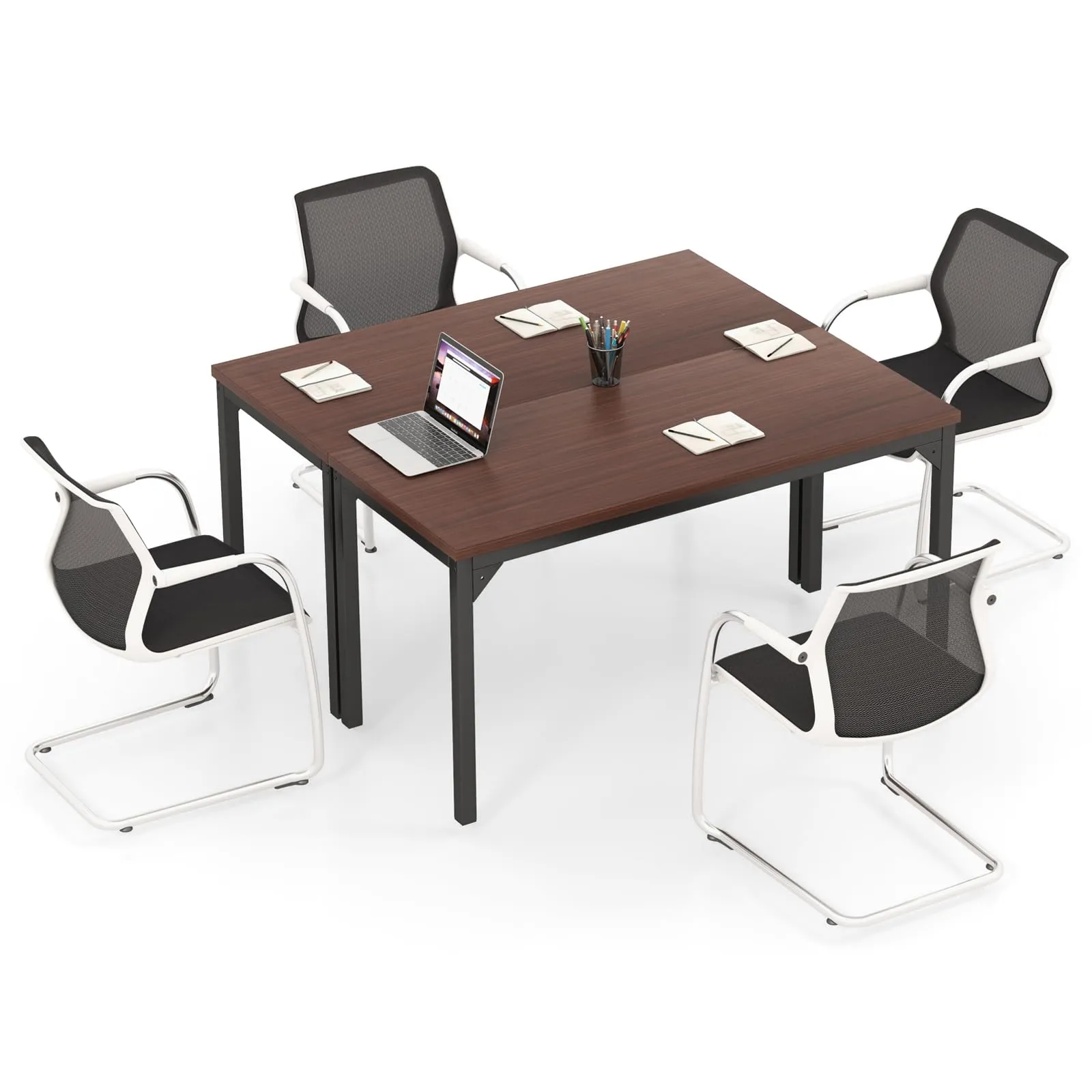 Tangkula Conference Table Set of 8/6/4/2/1