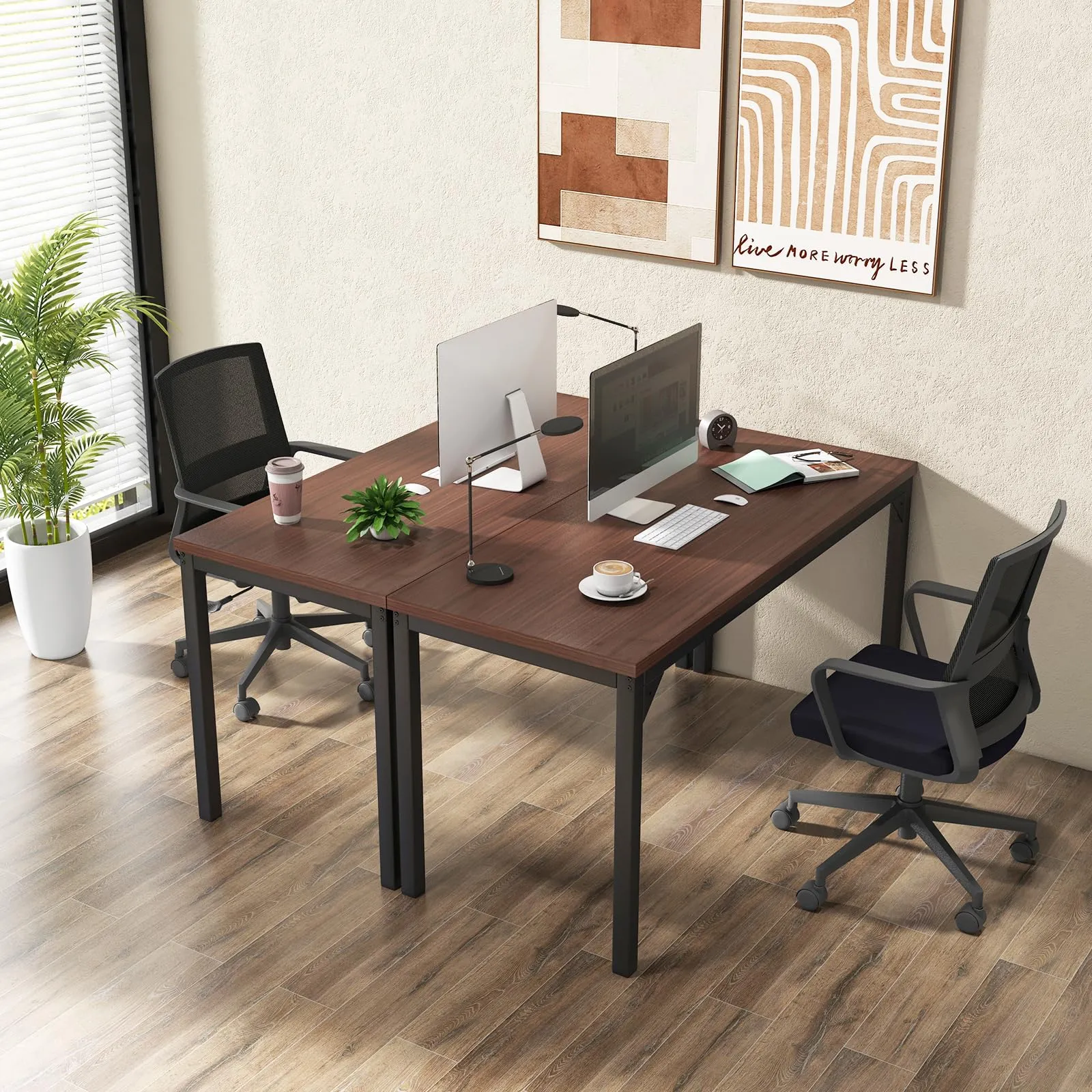 Tangkula Conference Table Set of 8/6/4/2/1