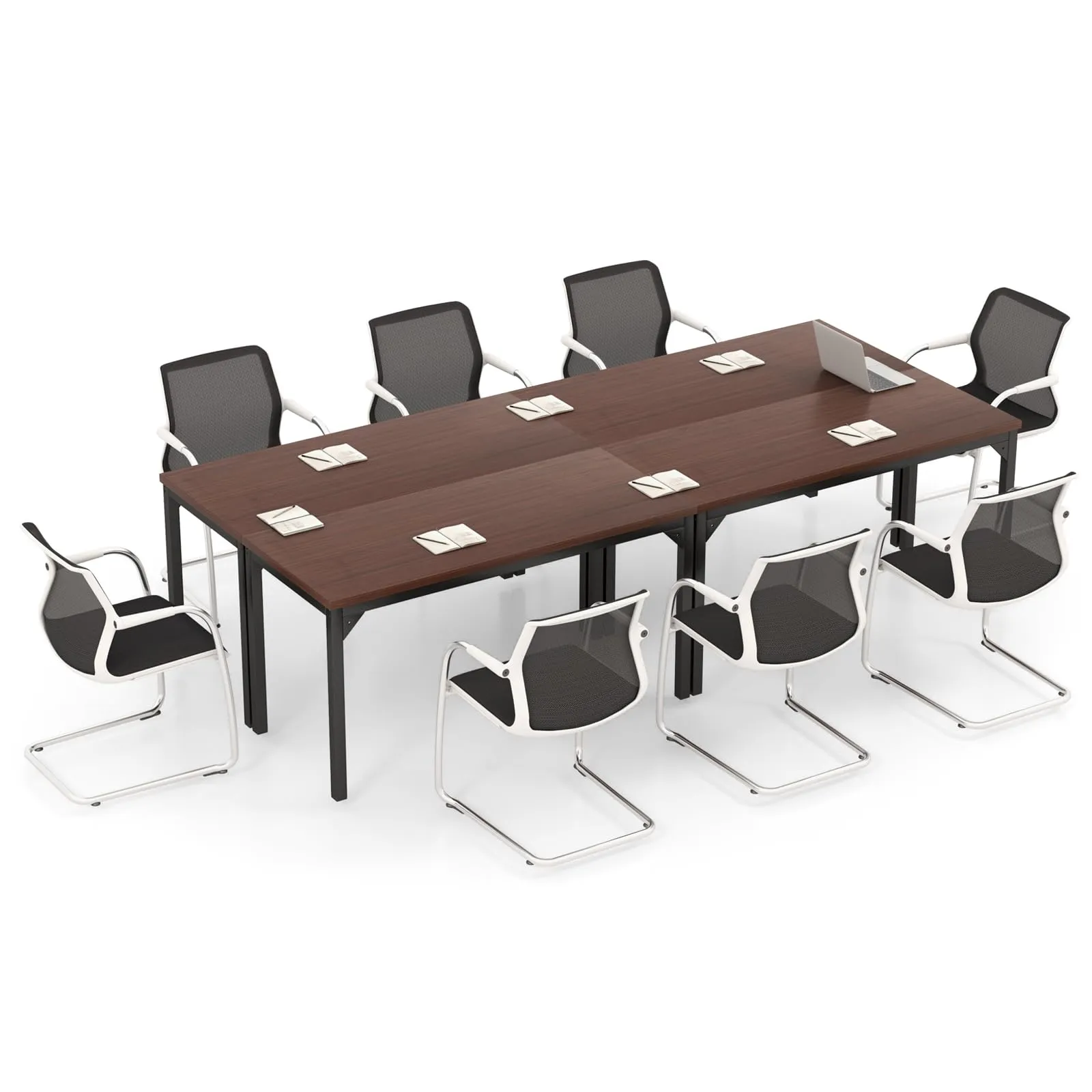 Tangkula Conference Table Set of 8/6/4/2/1