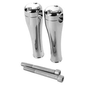 TC Bros. 6" Chrome Springer Risers for 1" Diameter Handlebars