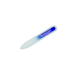 Tempered Glass Nail File in Clear Sleeve