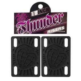 Thunder 1/8 Riser Pads Black