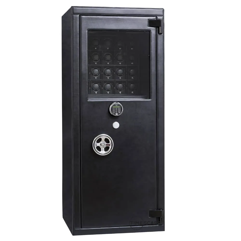 UNDERWOOD (LONDON) - Classic Leather 20-Unit Safe | UN854/BLK