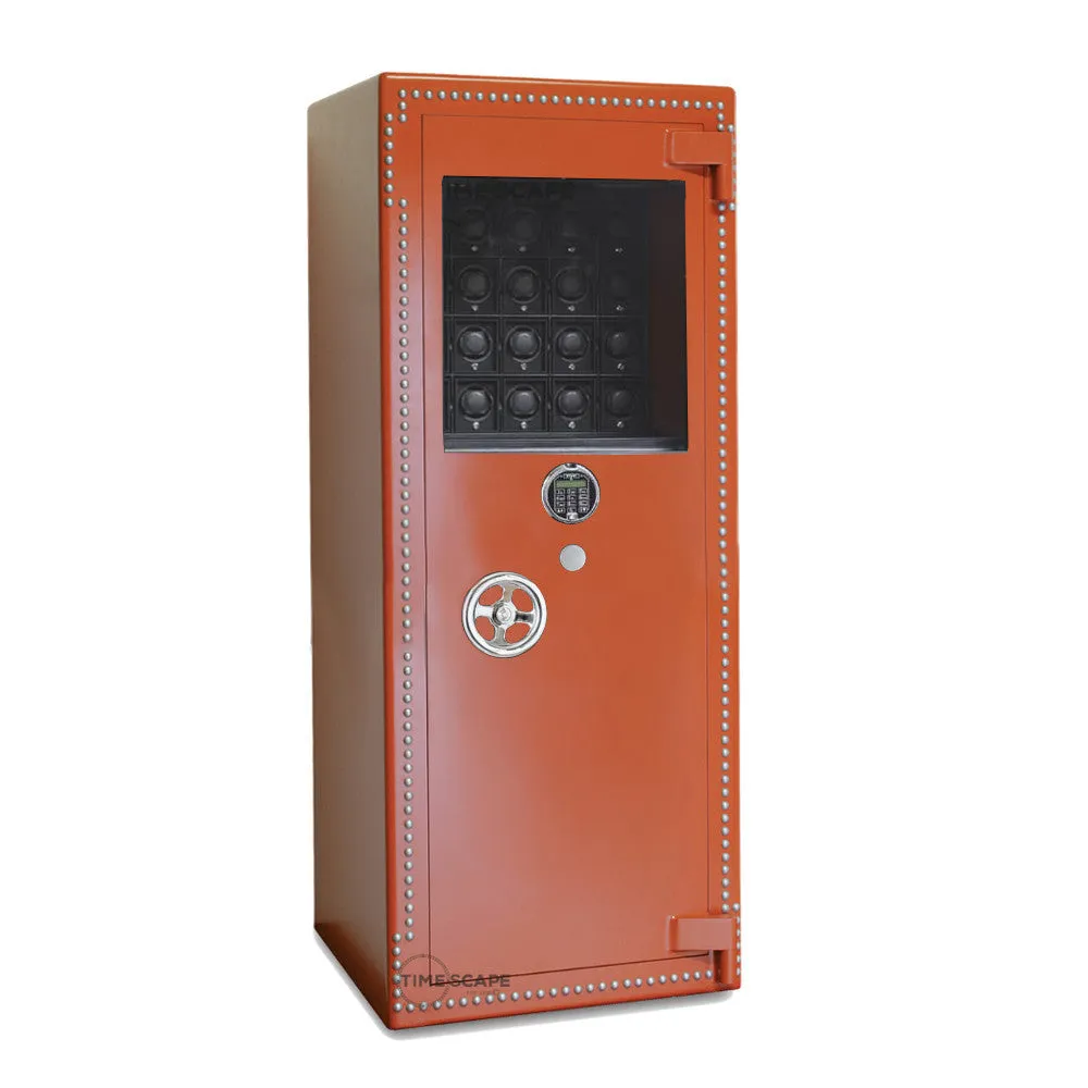 UNDERWOOD (LONDON) - Classic Leather 20-Unit Safe | UN854/TAN