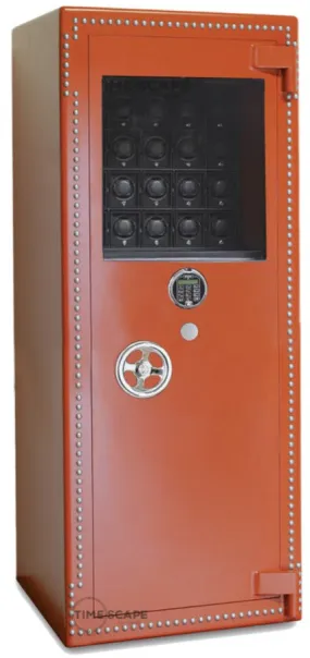 UNDERWOOD (LONDON) - Classic Leather 20-Unit Safe | UN854/TAN