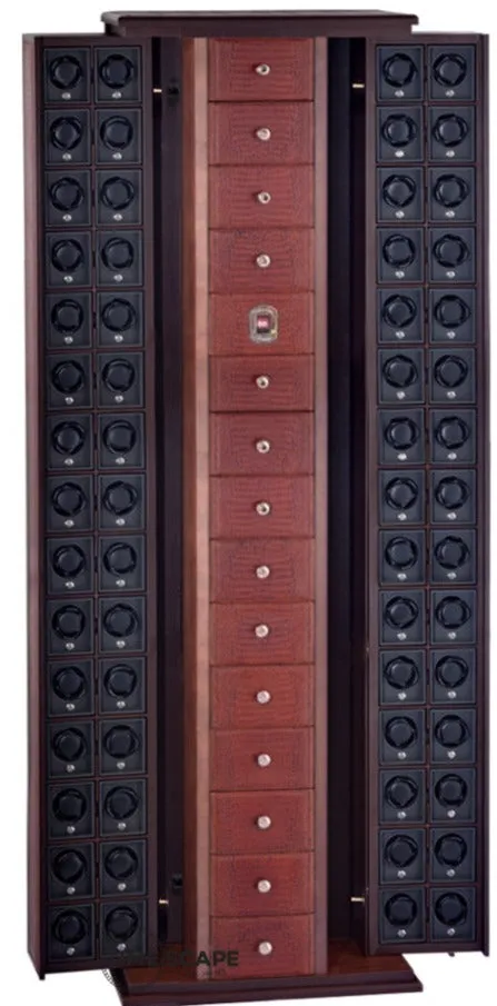 UNDERWOOD (LONDON) - Croco Biometric 60-Unit Winder Storage System | UN3228/CBRW