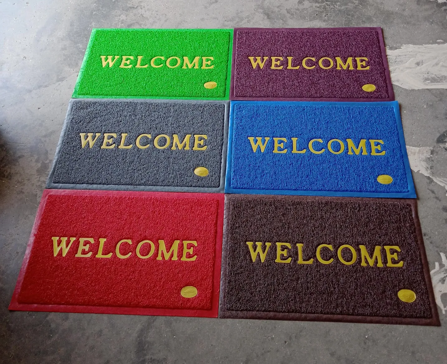 Welcome Door Mat for Home Entrance Outdoor Mat Anti Slip Heavy Duty and Waterproof | Easy to Clean for Entry For Bedroom, Living Room (23x15 Inch)