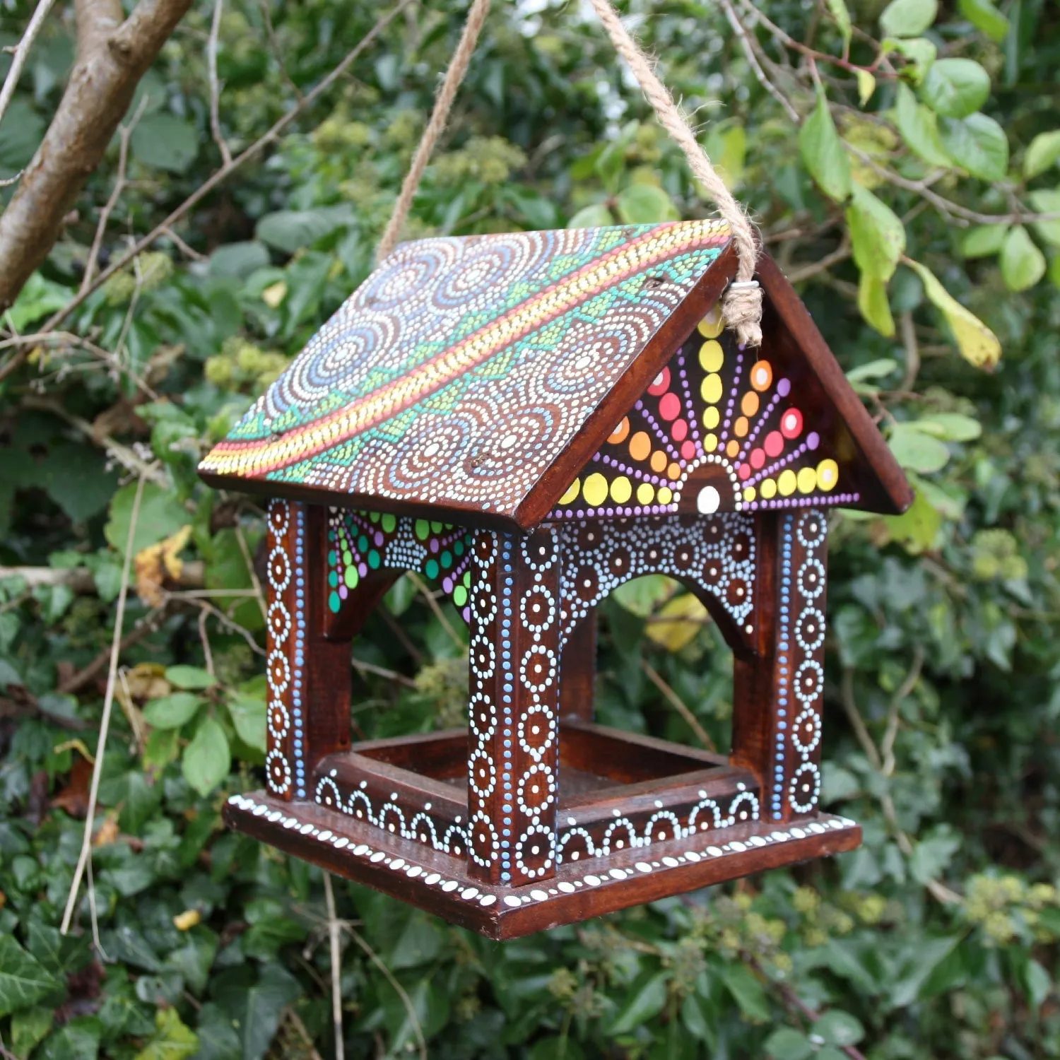 Wildlife World Artisan Hanging Bird Table