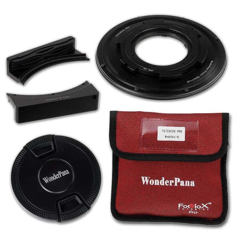 WonderPana Filter Holder for Tokina 10-17mm f/3.5-4.5 AT-X 107 DX AF Fisheye Lens (APS-C 35mm) - Ultra Wide Angle Lens Filter Adapter